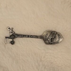 Dutch Country Pewter collectable spoon